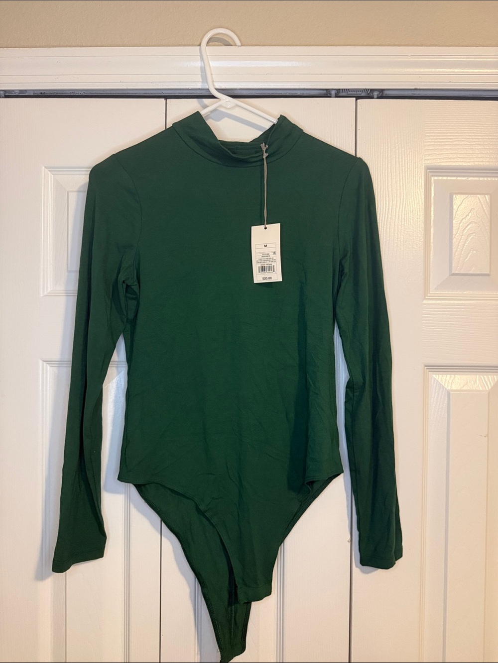 a new day Forest Green Long Sleeve Girls' Bodysuit One-Piece